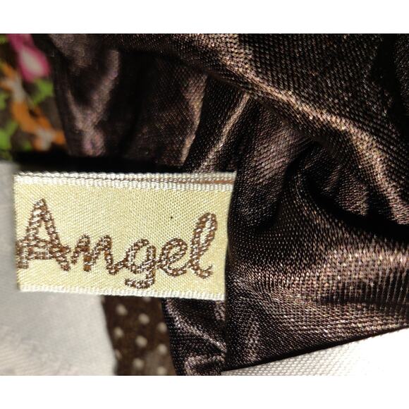 Crazy Angel Peasant Top 2X 3X Cottage Core Floral Sheer Lined BOHO Festival VTG - Picture 10 of 16